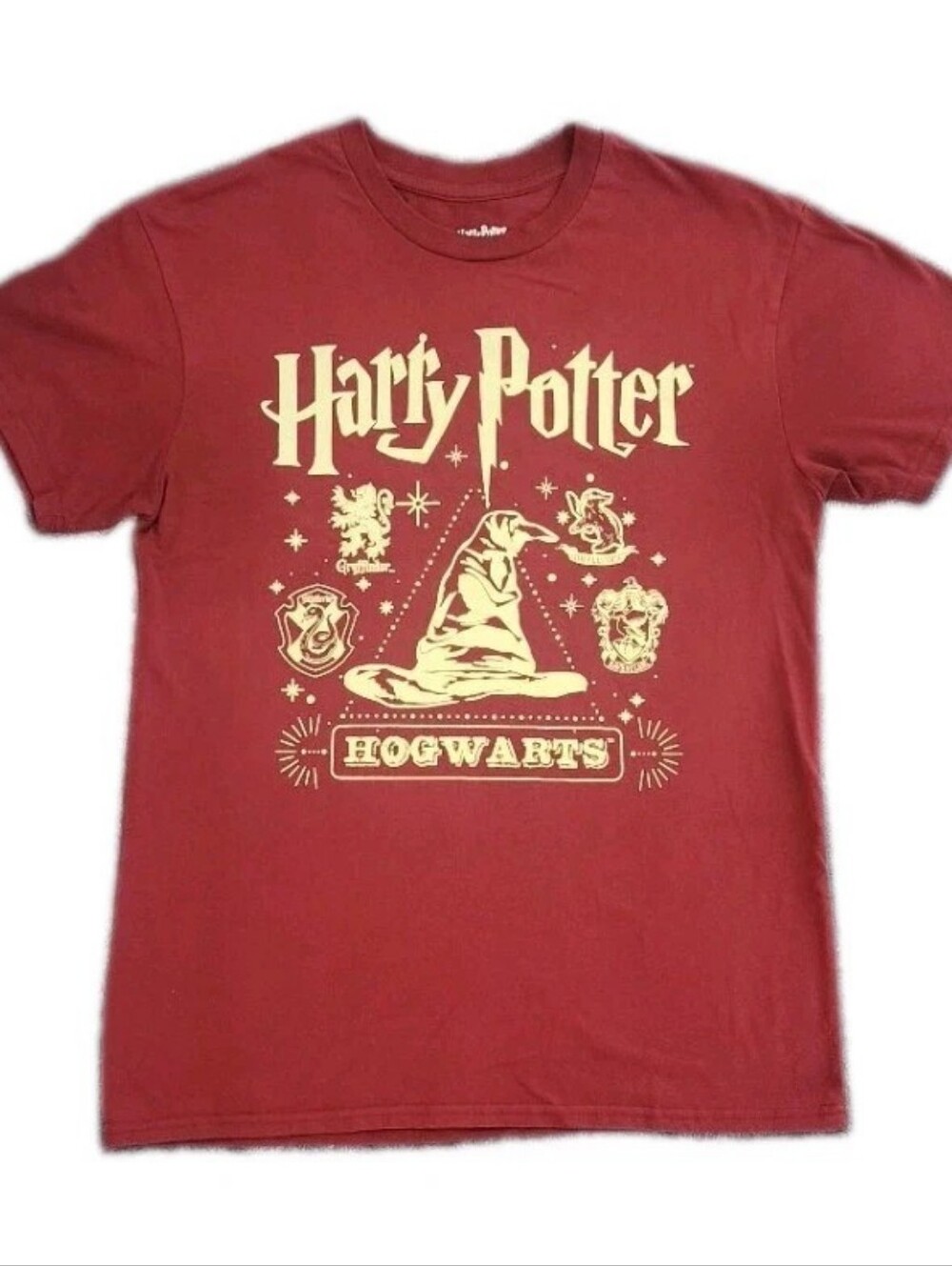 Harry Potter Hogwarts short sleeve T-shirt Adult Size Medium